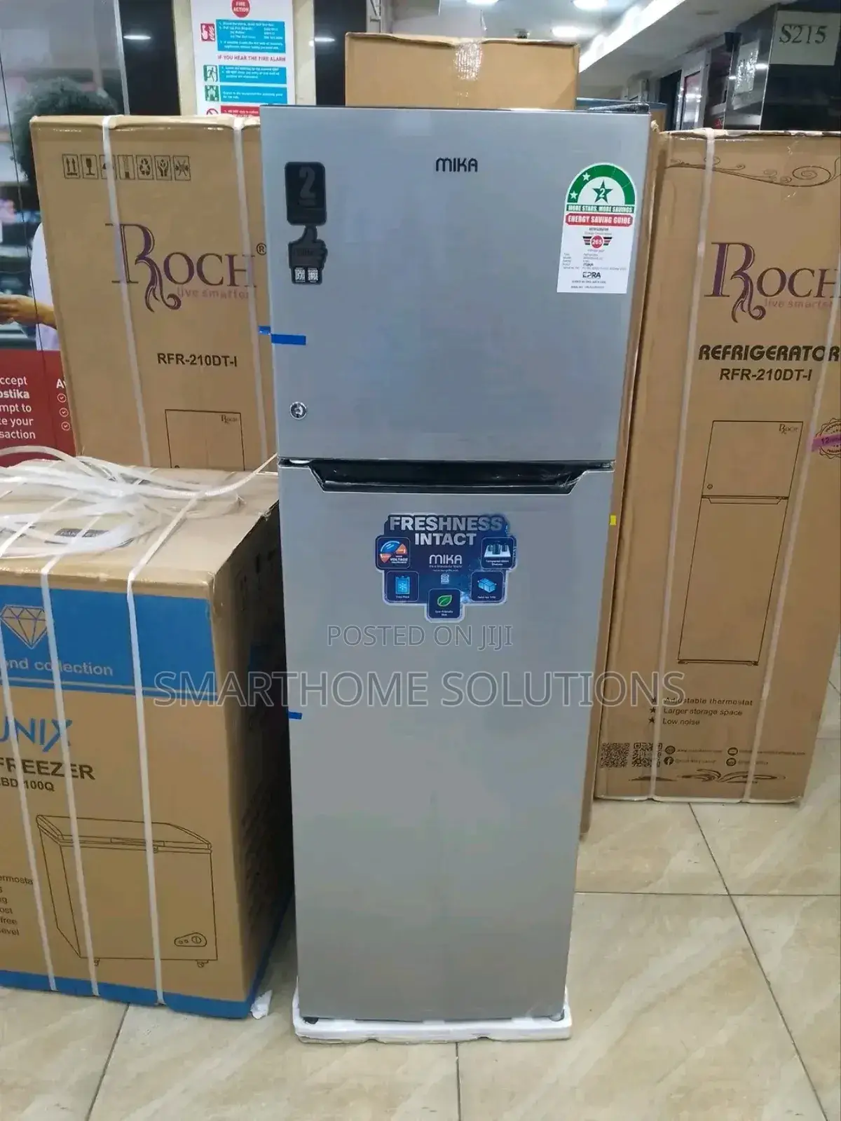 Mika 168l Fresh Intact Fridge