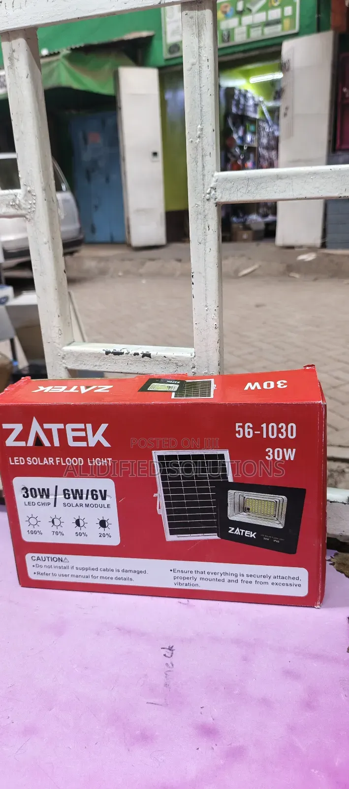 Zatek 30w Solar Floodlight