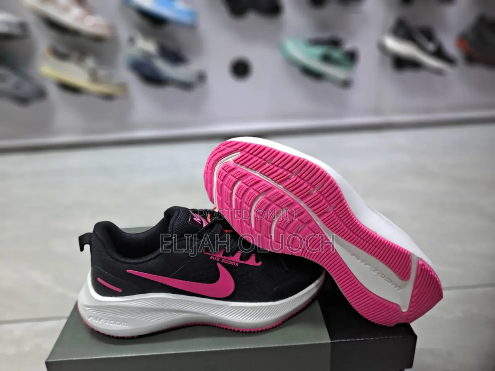 Ladies Nike Airzoom Black/Pink Size 36-40