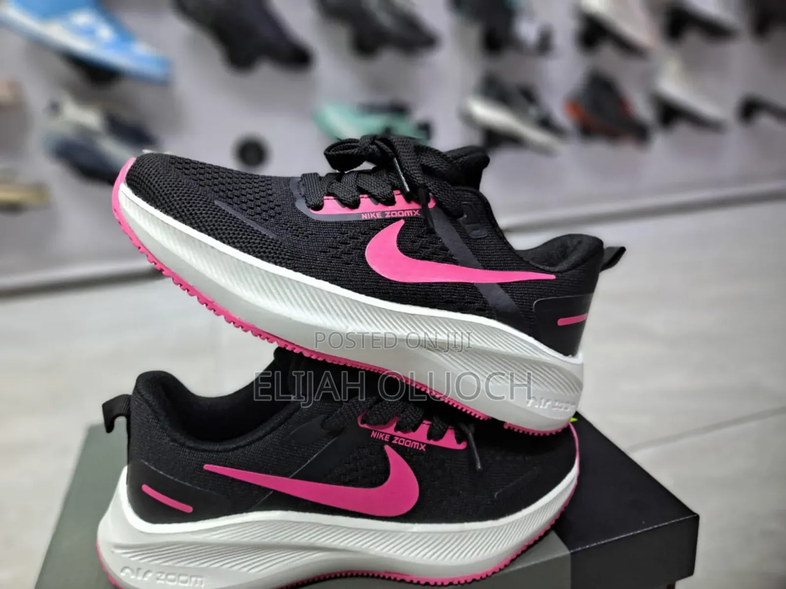 Ladies Nike Airzoom Black/Pink Size 36-40