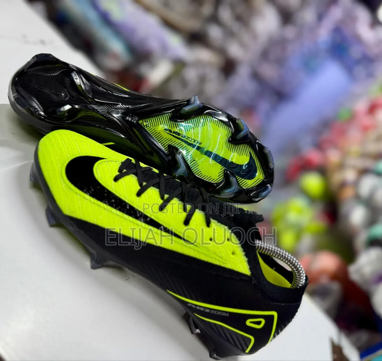 Jungle Green/Black Fg Nike Air Zoom Football Boots