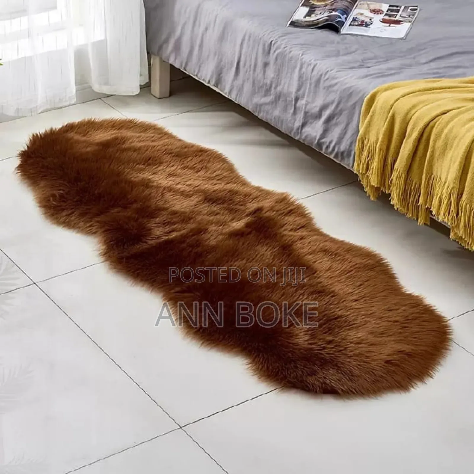 Fluffy Bedside/Dashboard Mat
60x120cm