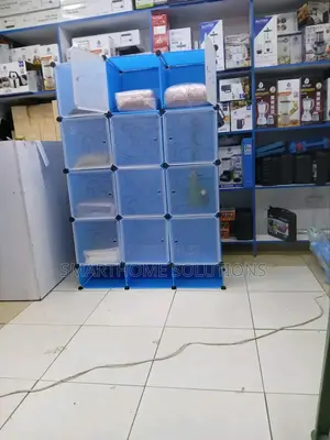 Nunix 3 Columns Heavy Portable Plastic Wardrobes
