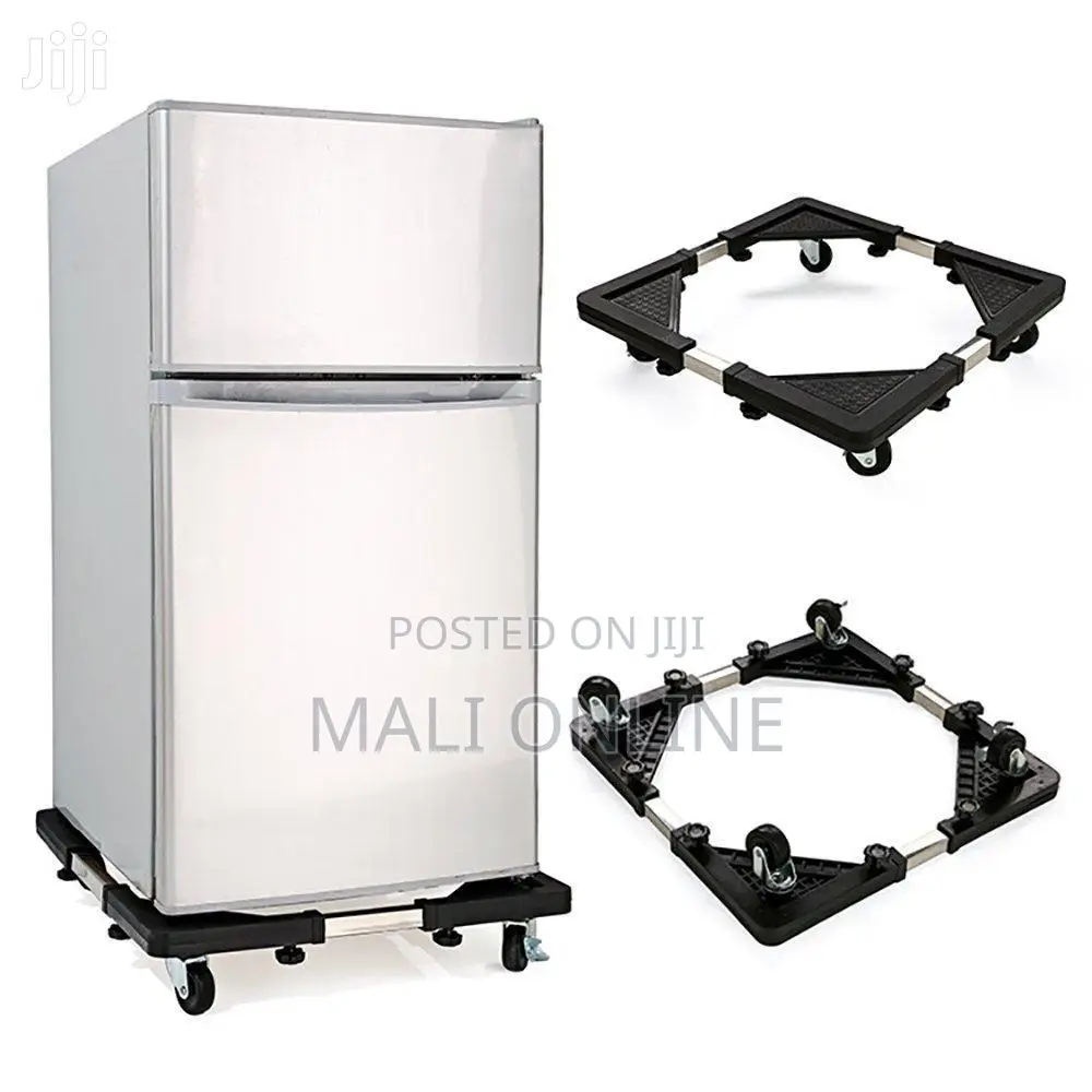 Adjustable Movable Washing Machine & Fridge Stand