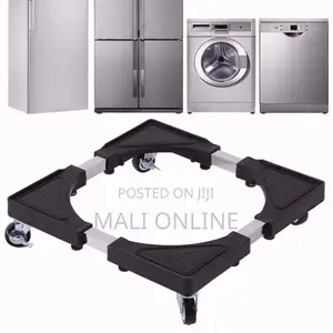 Adjustable Movable Washing Machine & Fridge Stand