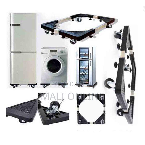 Adjustable Movable Washing Machine & Fridge Stand - thumbnail 5