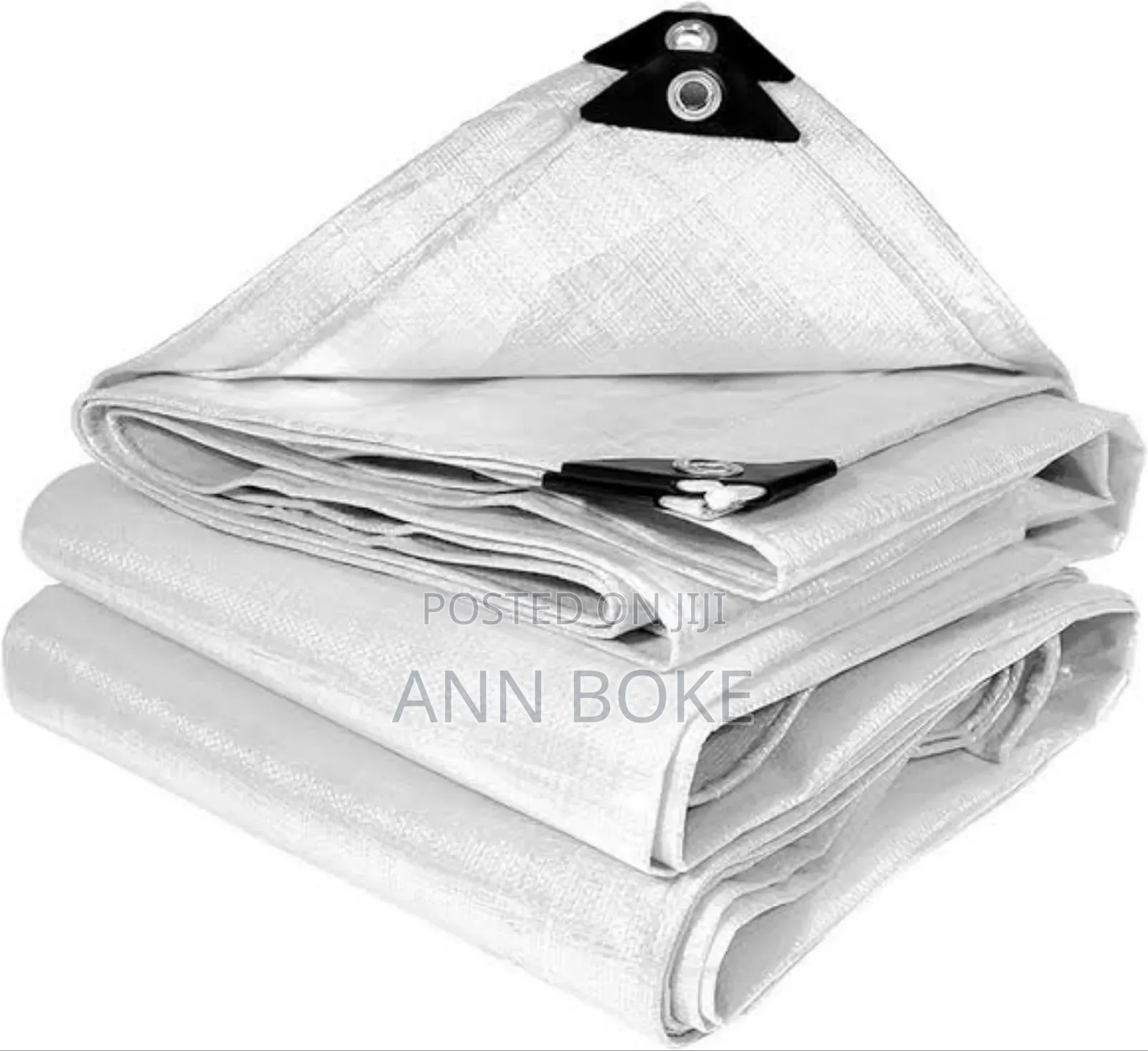 Tarpaulin Canvas_* *Green-4x6m; Cream White(Heavy