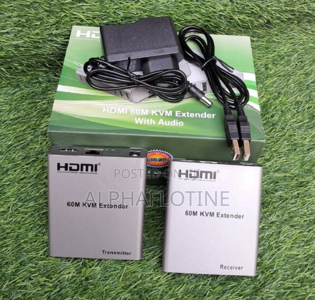 60 M KVM Extender Trasmitter/60m KVM Extender Receiver - main view