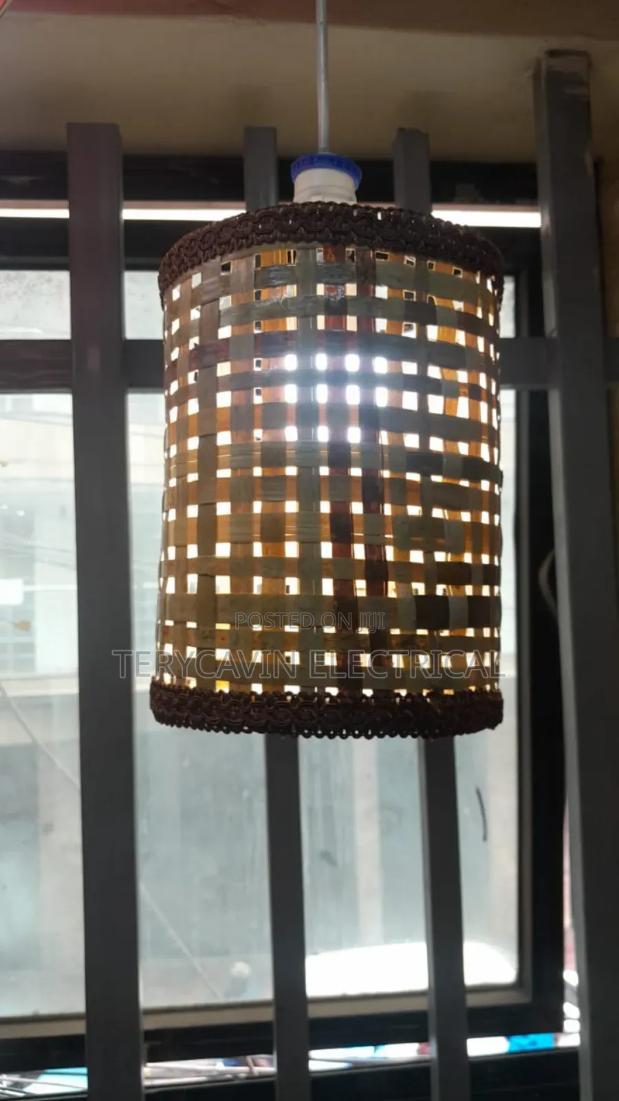 Pipe Bamboo Hanging Shades