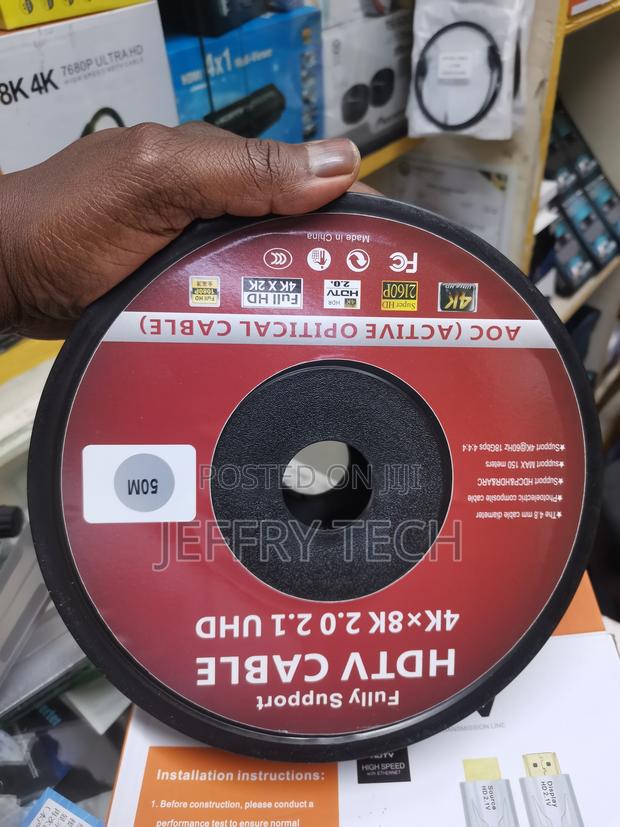 Active Optical Hdmi Cable - 50m - thumbnail 2