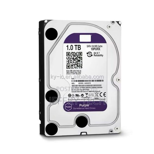 Western Digital 1tb Hard Drive for Surveillance Camera,