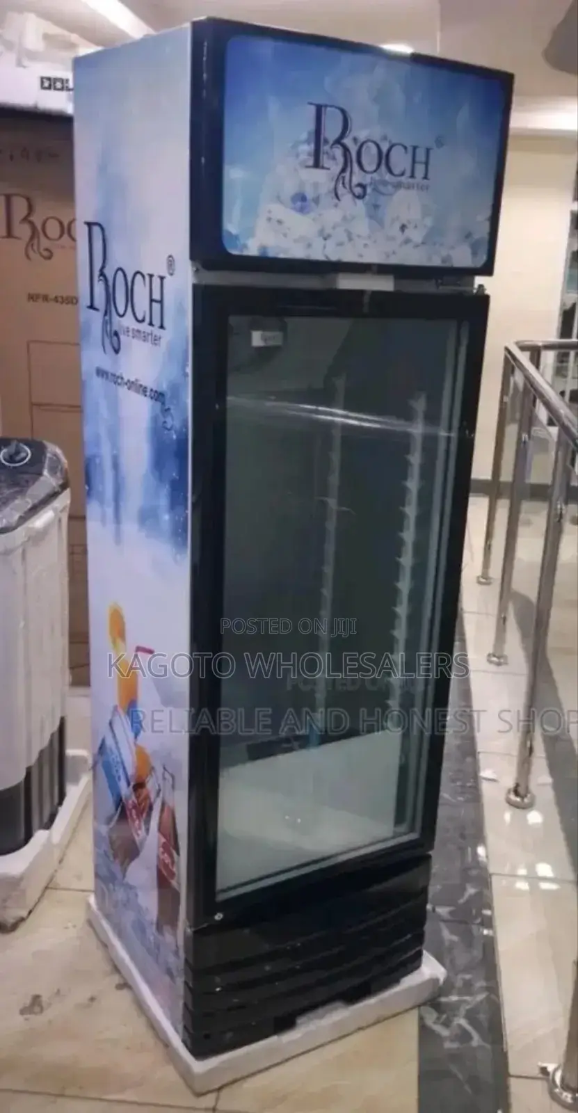 Roch 209litres Display Refrigerator /Glass Door Rfr2