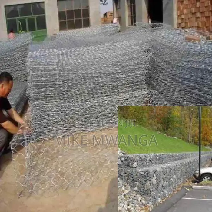 2x3 Triple Twisted Gabion Mesh Baskets