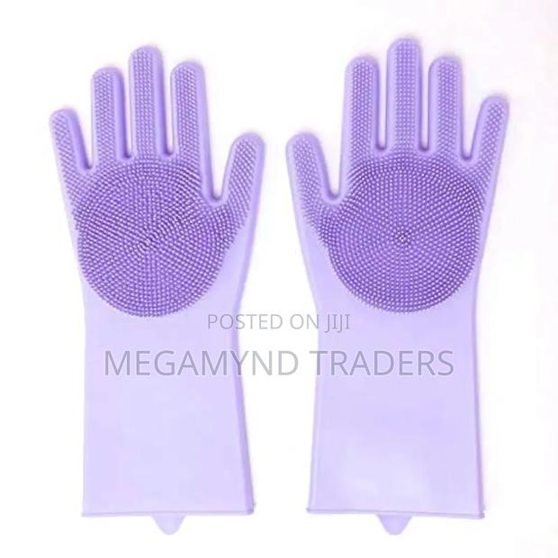 Silicone Cleaning Gloves/Multipurpose Hand Gloves - thumbnail 2