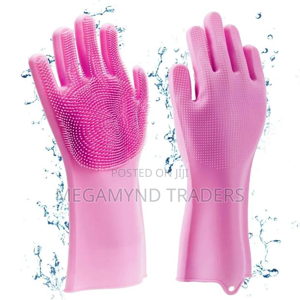 Silicone Cleaning Gloves/Multipurpose Hand Gloves