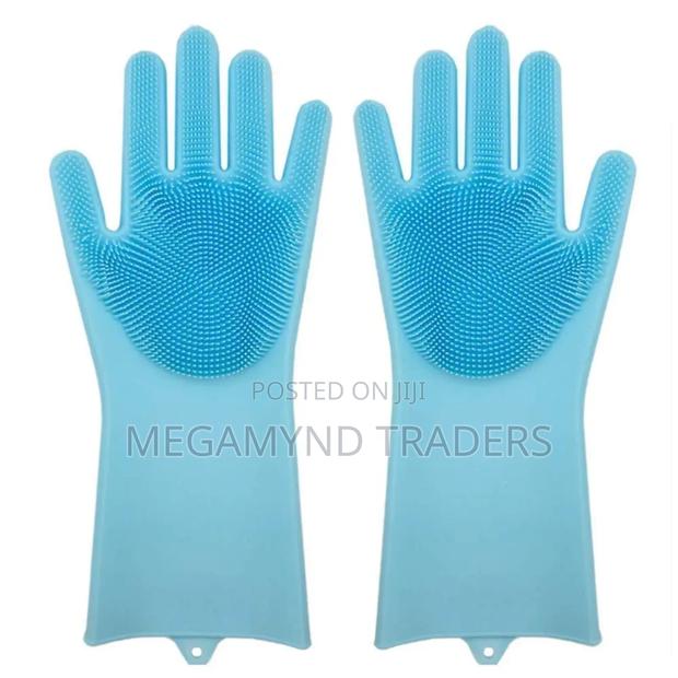 Silicone Cleaning Gloves/Multipurpose Hand Gloves - thumbnail 3