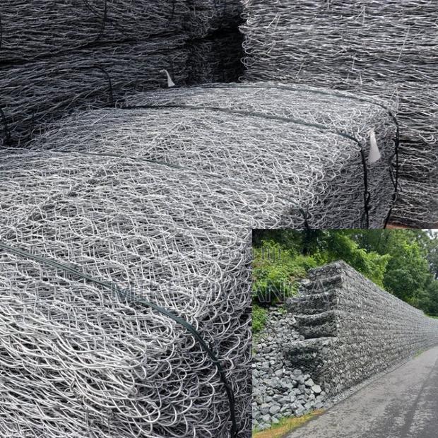 Corrosion-Resistant 2x3 Triple Twisted Gabion Mesh Baskets