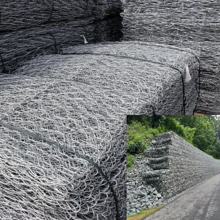 Corrosion-Resistant 2x3 Triple Twisted Gabion Mesh Baskets