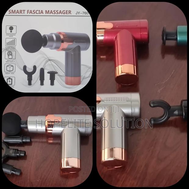 Massage Gun - 6 Speed, 4 Head Options