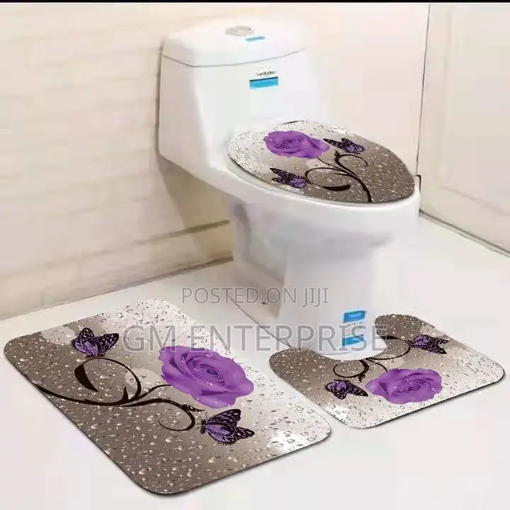 Toilet Mat ,Bathroom Mats Set.