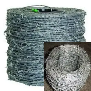 High-Tensile Galvanized Steel Barbed Wire 16g (Approx. 610m)