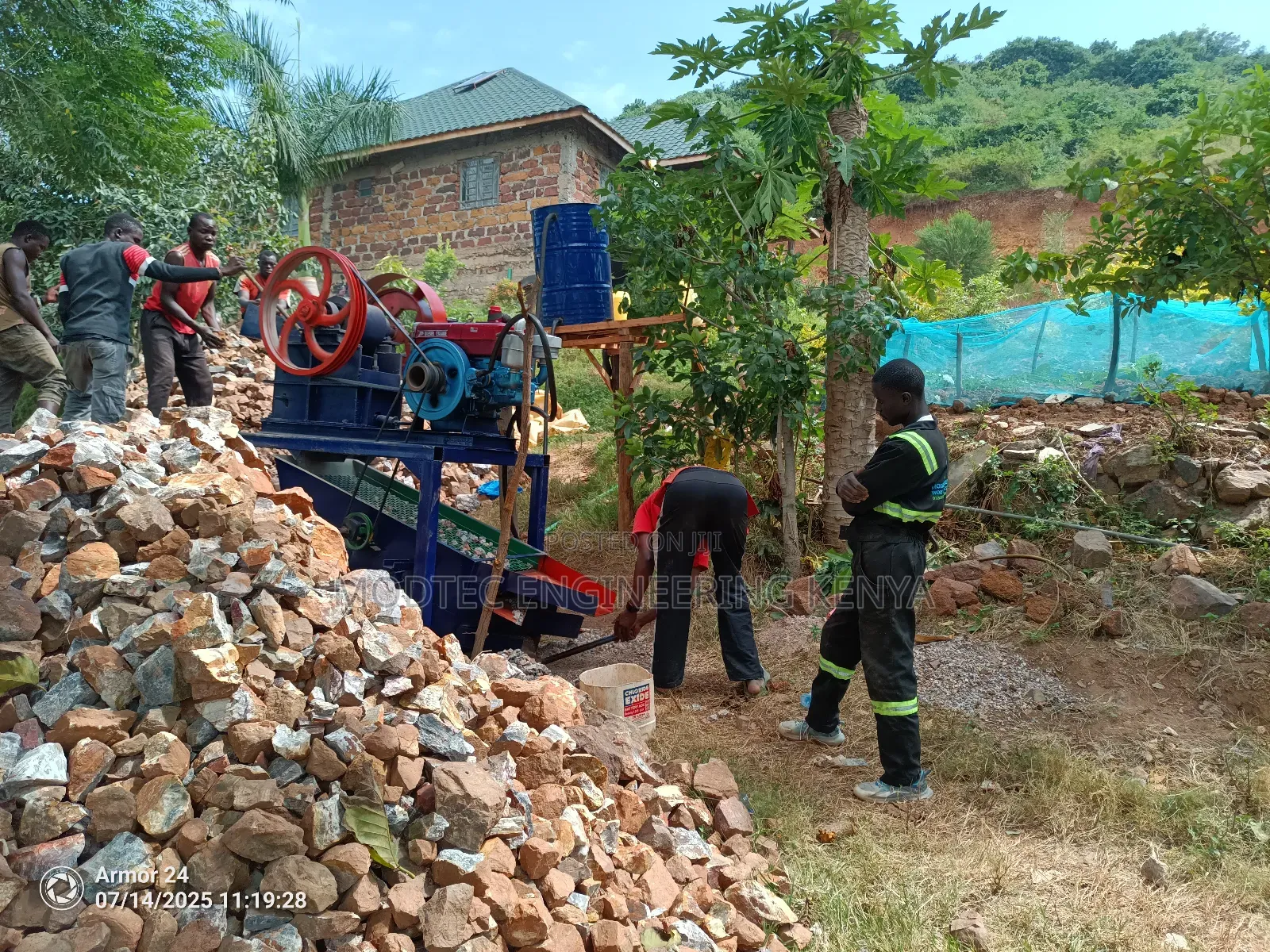 Modtec Heavy Duty Stone Crusher