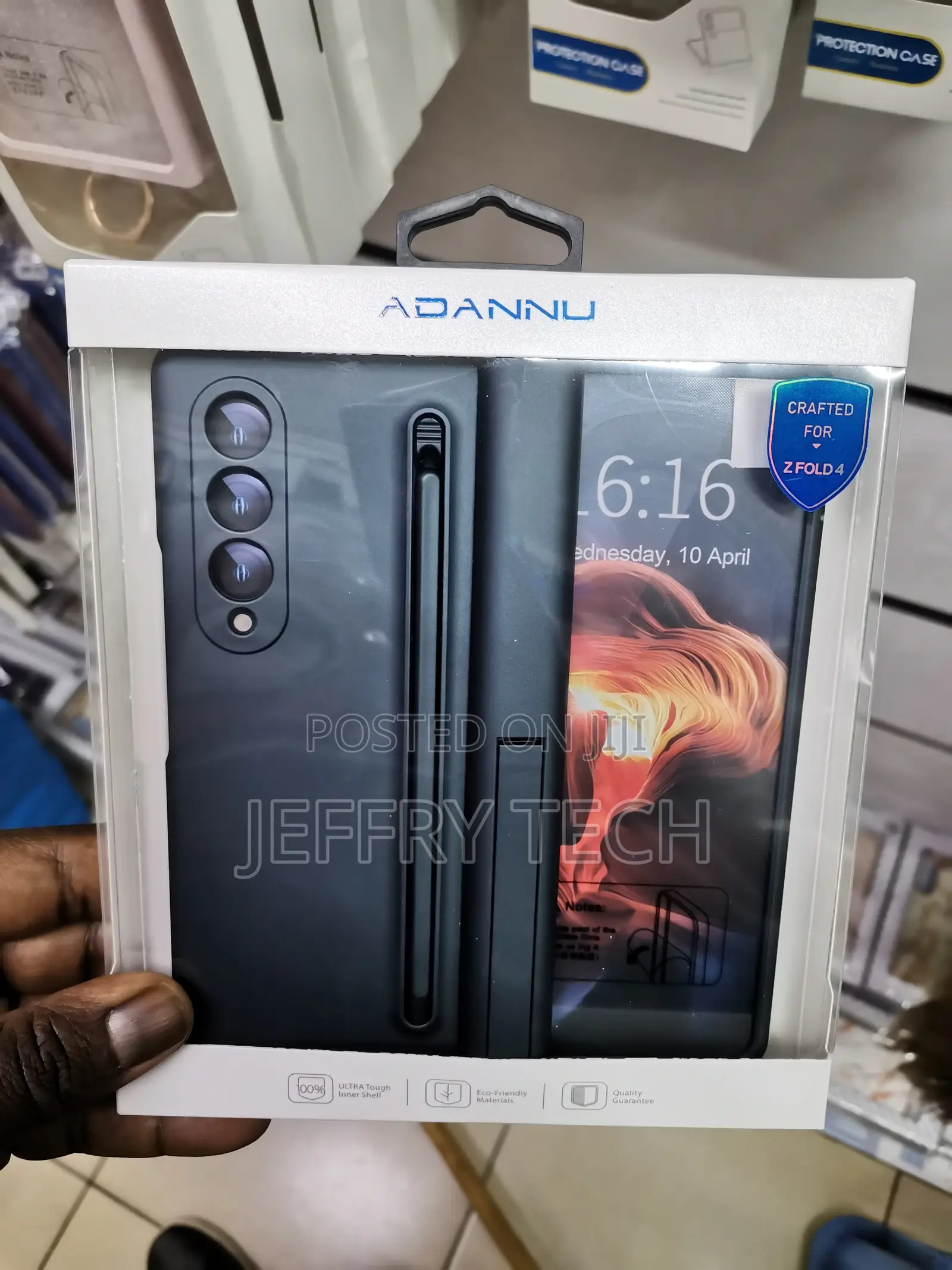 Samsung Galaxy Z Fold 4 5g, Hinged, With Screen Film, Ultra