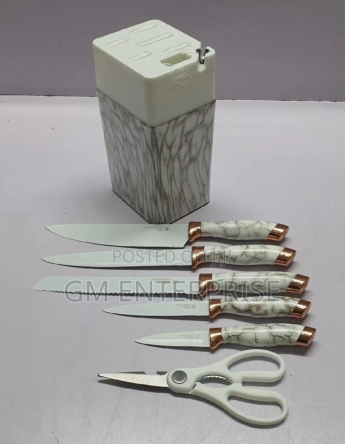 *7pc Marble Profile Knife Set*