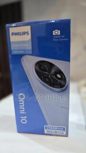 New Philips Omni 10 256 GB Black - main view