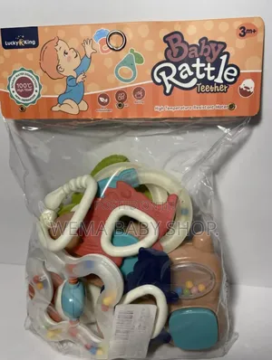 Baby Rattles and Teethers Set