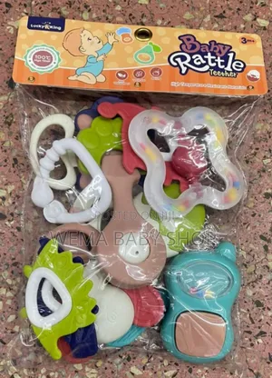 Baby Rattles and Teethers Set