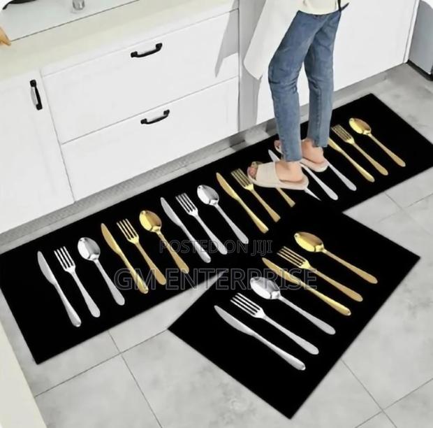 Rubber Kitchen Mat 2 PCS Kitchen Mat With Rubber.