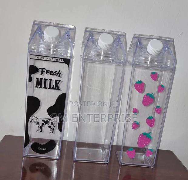Acrylic Clear Fridge Bottle