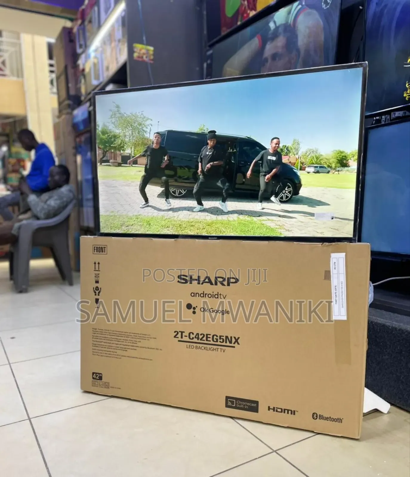 Sharp 43" FHD/ Display Smart Android Tv
Latest Model