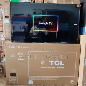 TCL 43" Qled Smart Google Tv Hdr10+, HLG Latest Model