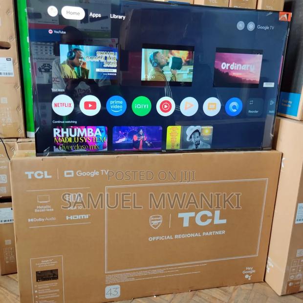 TCL 43" Qled Smart Google Tv Hdr10+, HLG Latest Model - thumbnail 3