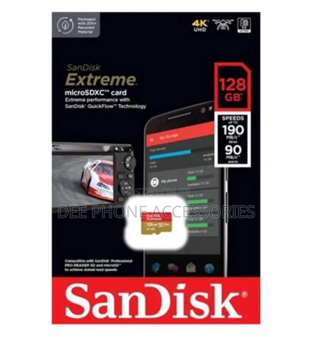 Micro Sd Card 128 Gb 200mb/S - thumbnail 2