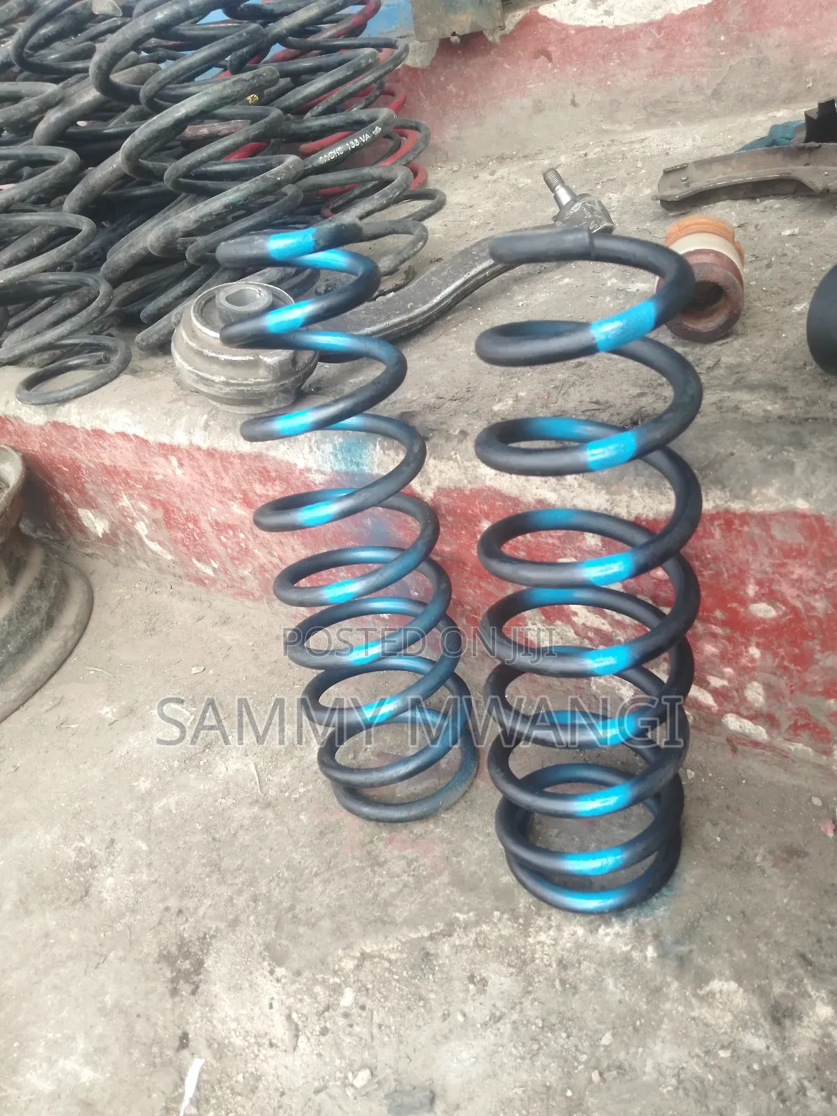 Toyota Axio Nze Fielder Rear Coil Springs Each