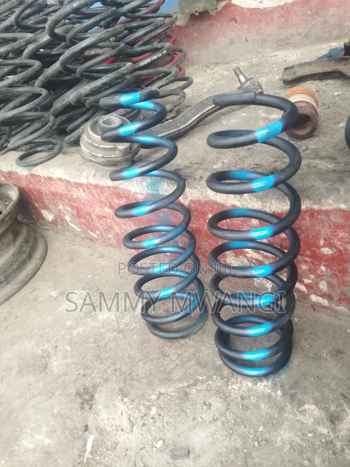Toyota Axio Nze Fielder Rear Coil Springs Each