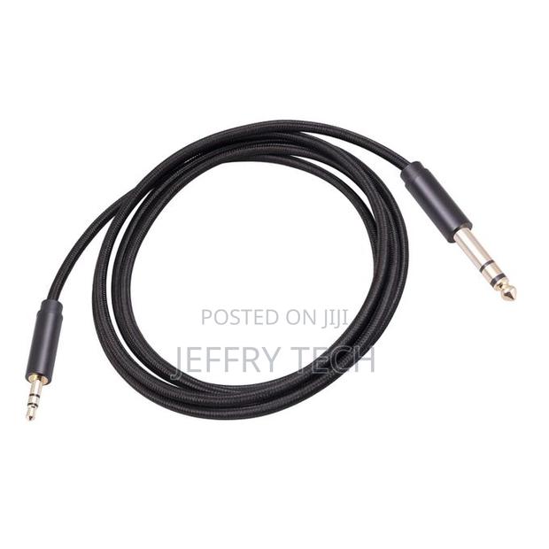 Audio Cable 1/8 Inch to 1/4 Inch 3.5mm Jack to 6.35 for 1m