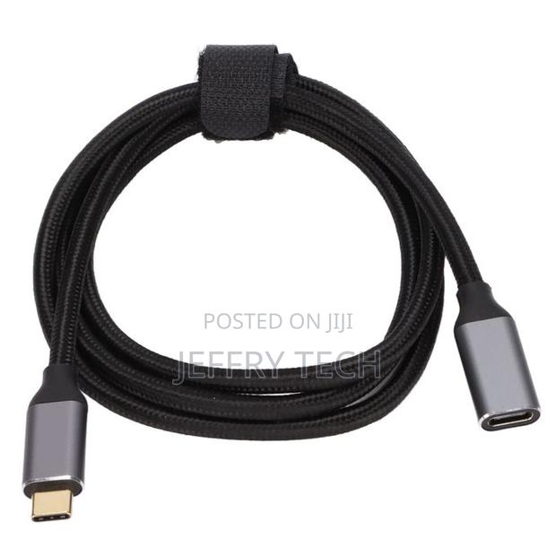  100w Pd 5a Usb 3.2 Gen2 Usb C Extension Cable Male to Fe - main view