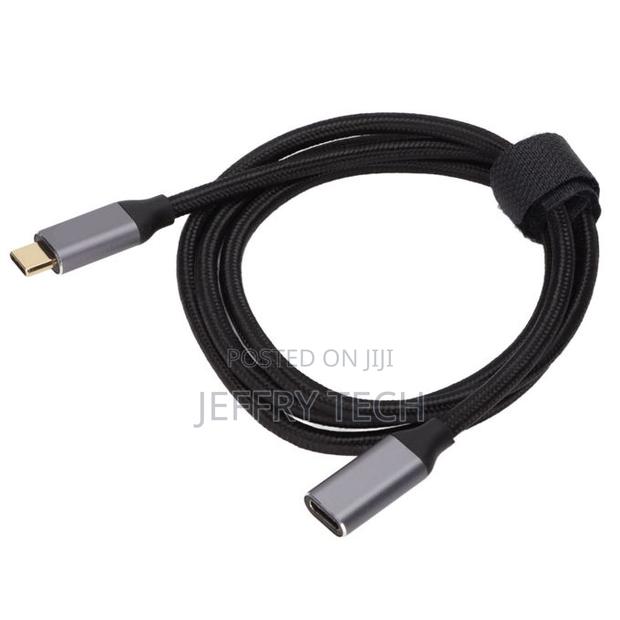  100w Pd 5a Usb 3.2 Gen2 Usb C Extension Cable Male to Fe - thumbnail 2