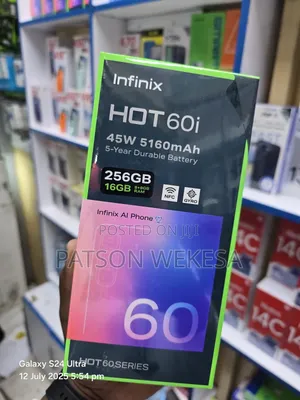 New Infinix Hot 60i 256 GB