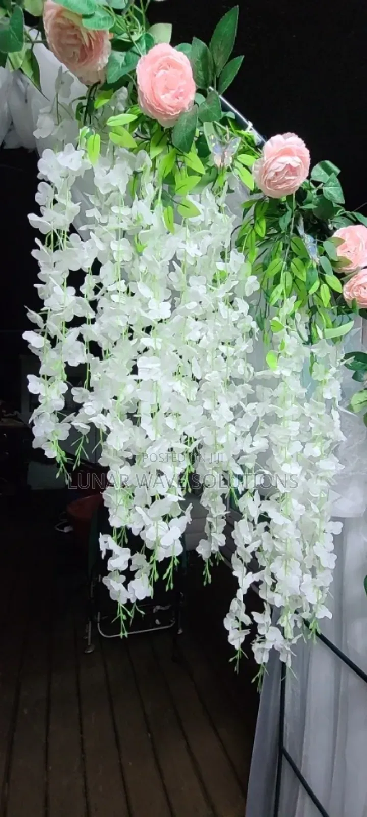 Artificial Wall Decor Plants Wisteria(Dozen)