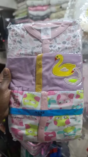 A Set of 3 Baby Rompers