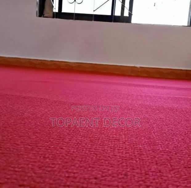 Classrooms Wall To Wall Red Carpets - main view