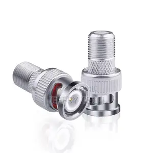 BNC Male to F Female Coax Connector Coupler