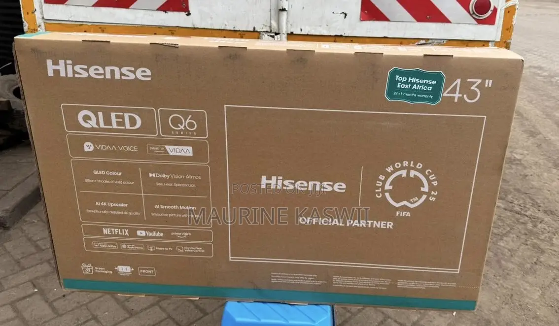 Hisense 43” Qled Tv