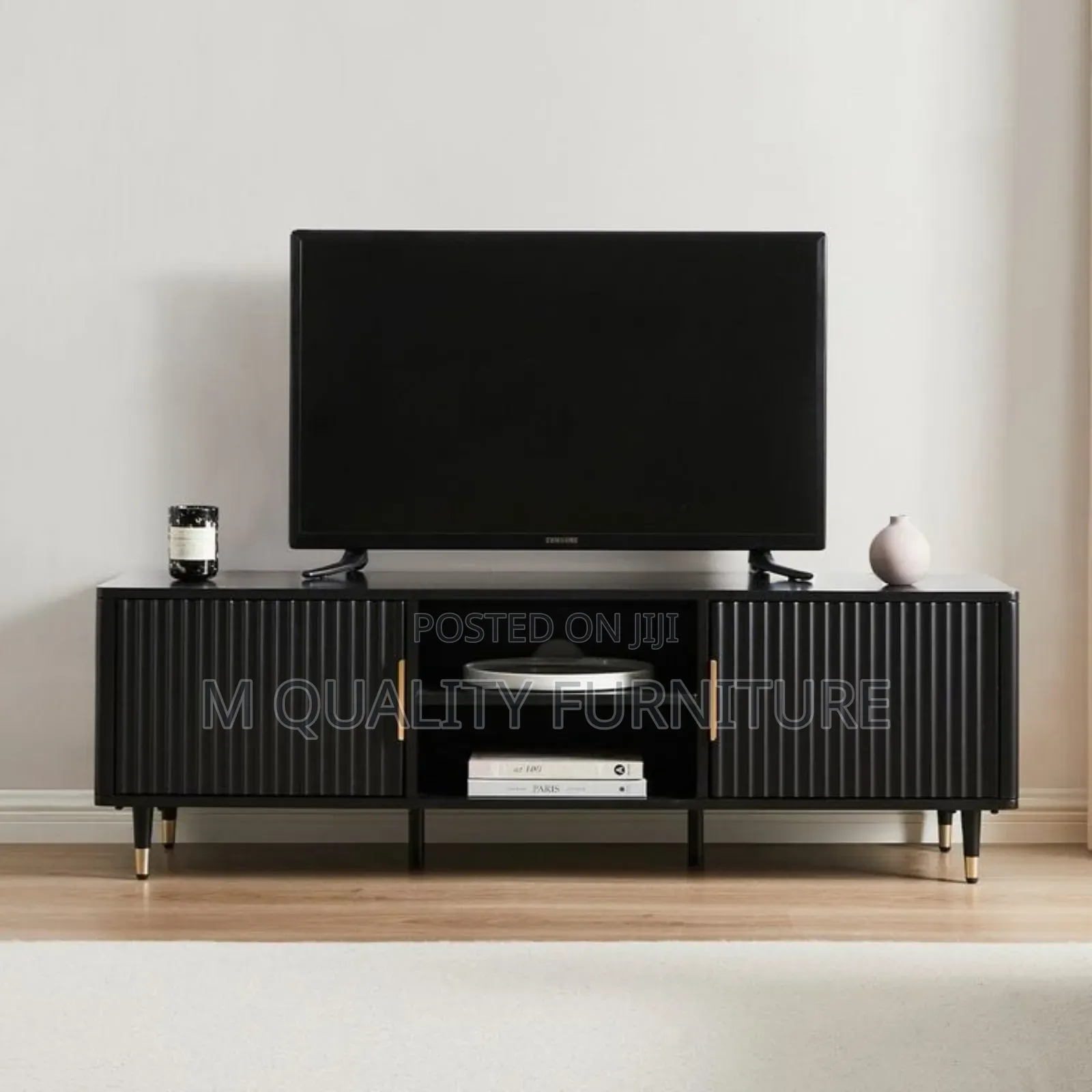 Black Modern Tv Stand