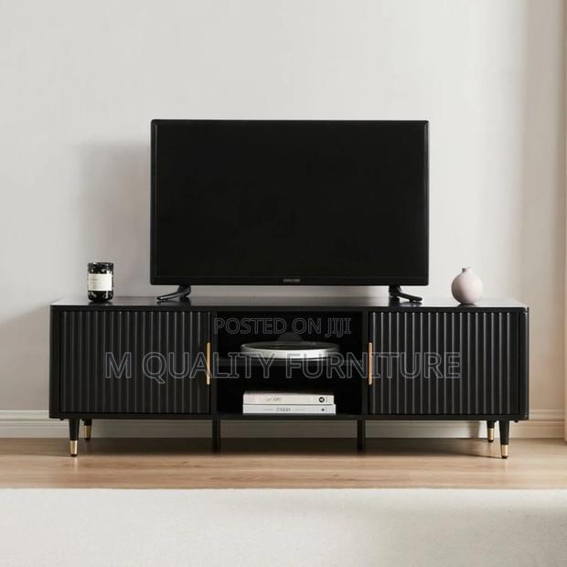 Black Modern Tv Stand